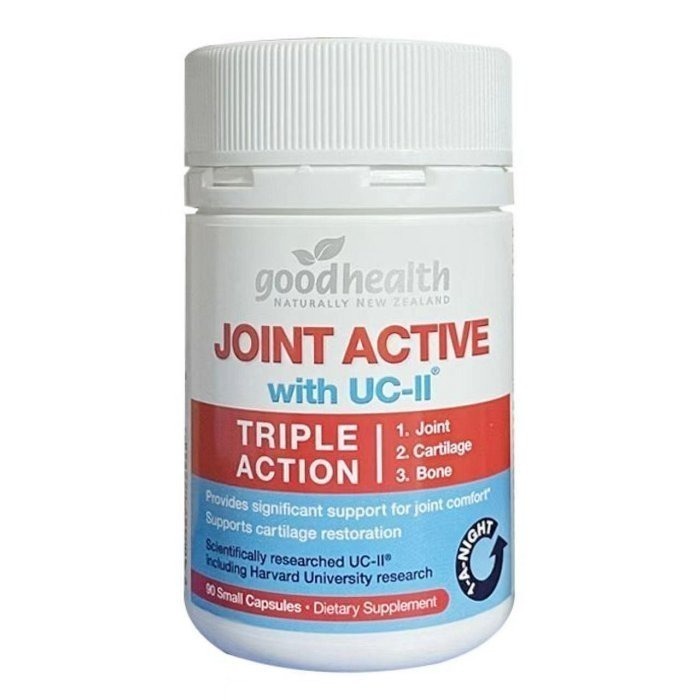 紐西蘭goodhealth好健康第二型膠原蛋白90粒/30粒UC2骨膠原蛋白肽UC-II關節氨糖軟骨膝蓋-規格圖2