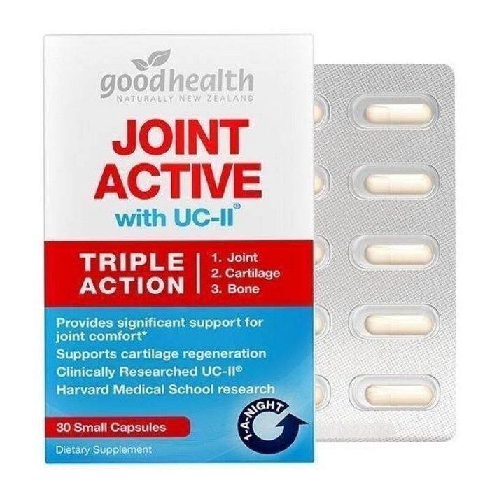 紐西蘭goodhealth好健康第二型膠原蛋白90粒/30粒UC2骨膠原蛋白肽UC-II關節氨糖軟骨膝蓋-規格圖2