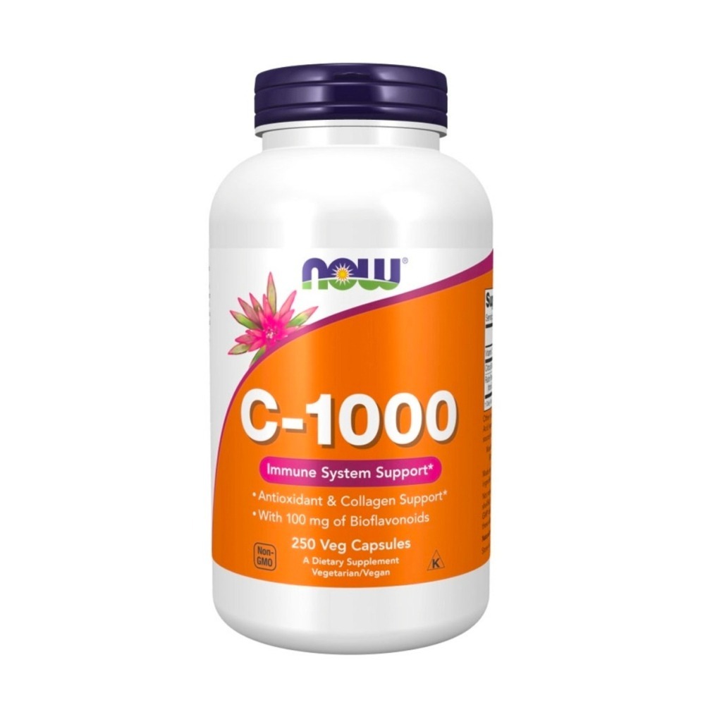 now foods 維生素C-1000 柑橘生物類黃酮含蘆丁粉（來自槐花花蕾），250粒/100粒【素食Vegan】-細節圖5