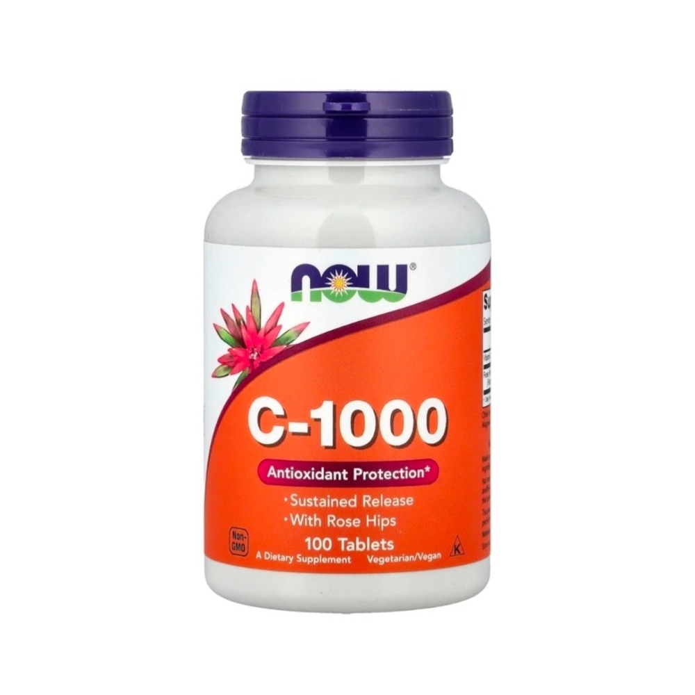 【現貨】維生素C-1000玫瑰果柑橘生物類黃酮複合物100粒，now foods 維生素C-1000 玫瑰果，250粒-細節圖3