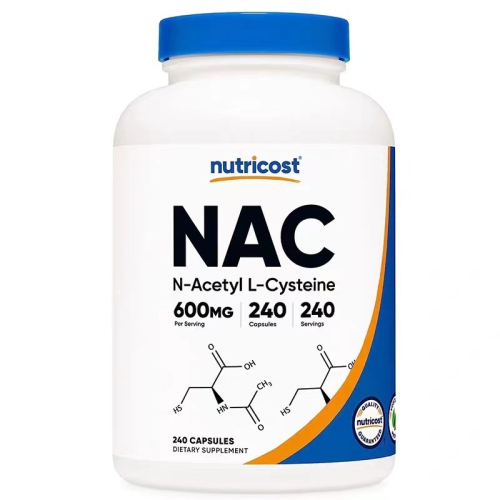 Nutricost NAC N-Acetyl L-Cysteine 600mg 240粒美國直郵 N-乙醯 L-半胱氨酸