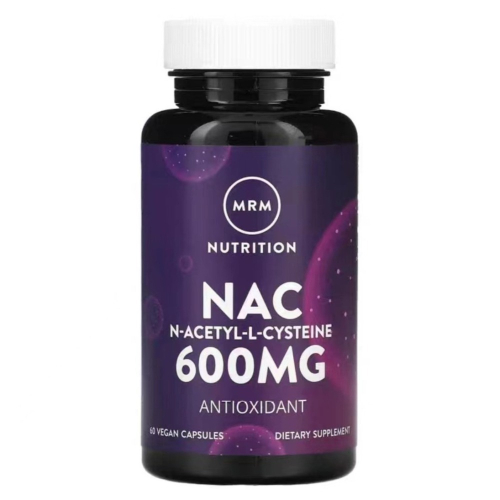 MRM Nutrition,Nac，N-乙醯-L-半胱氨酸，600mg，60粒全素膠