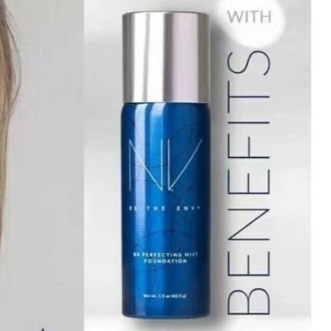 Jeunesse美商婕斯NV光漾無暇亮顏底妝前噴霧primer定妝白色美國婕斯BB霜W1N2W3N4號色遮瑕粉底NV官網-細節圖7