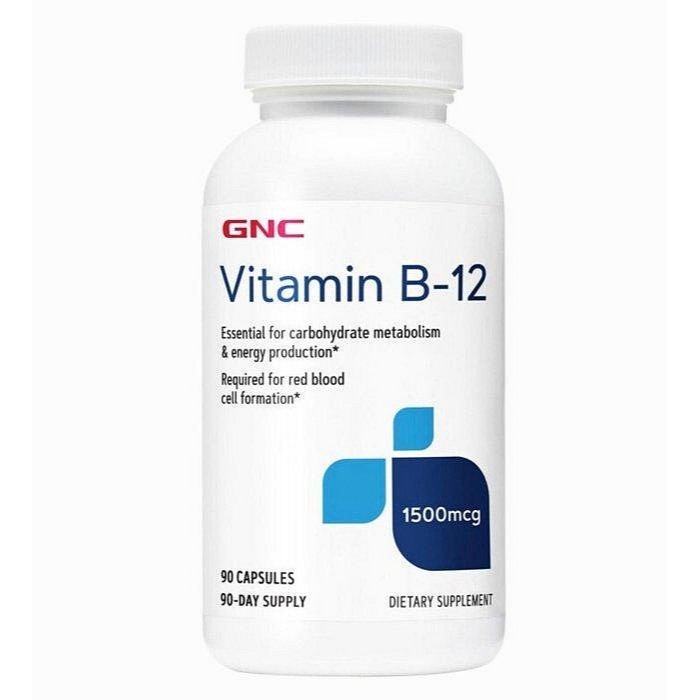 GNC Vitamin B-12健安喜維生素B12維他命甲鈷胺素 鈣-細節圖4