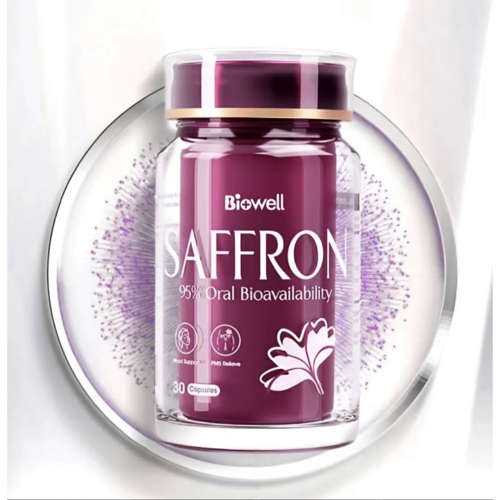 Biowell伊朗藏紅花番紅花苷類蛋白多醣氨基酸酸二甲酯B群維B2CE葡萄氨基酸皂甙紅三葉草紅花苜蓿異黃酮植物雌激葛根-細節圖2