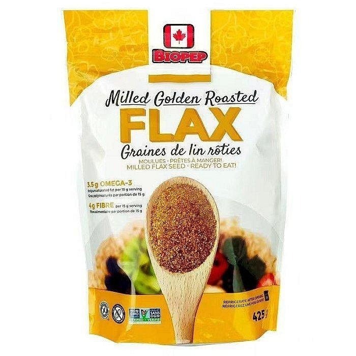 BIOPEP天然亞麻籽粉即食烘焙425g