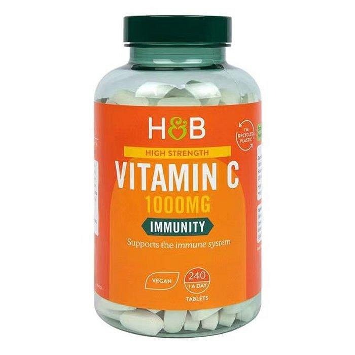 荷柏瑞hb維生素c維他命玫瑰果高含量120粒/240粒成人VC英商HIGH STRENGTH VITAMIN C-規格圖3