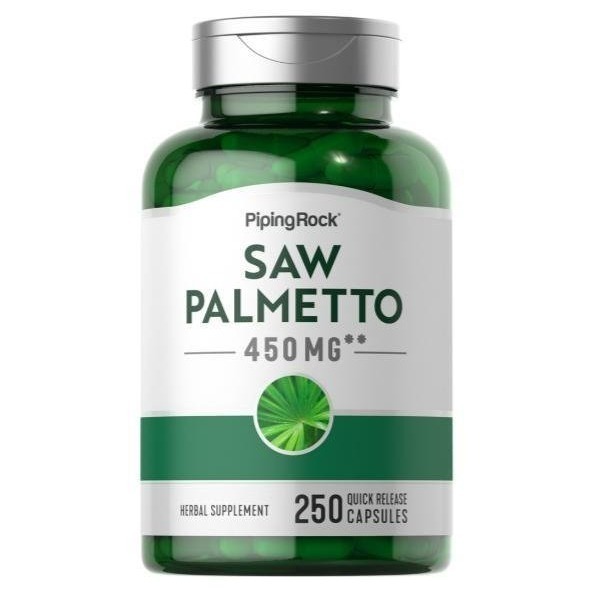 【現貨】鋸棕櫚1200mg*120粒/450mg*250粒美商PipingRock SAW PALMETTO-細節圖3