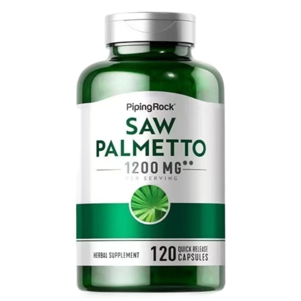 【現貨】鋸棕櫚1200mg 120粒，450mg 250粒美商PipingRock SAW PALMETTO-細節圖4