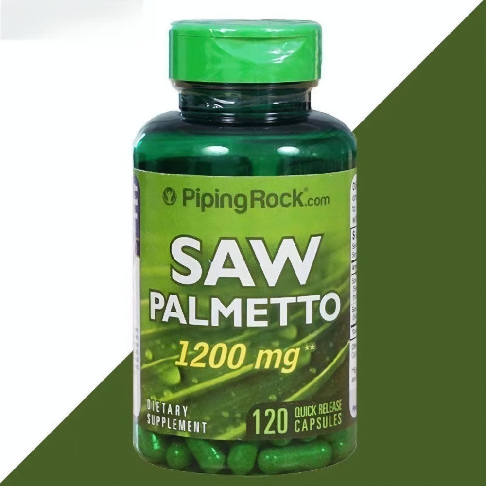 【現貨】鋸棕櫚1200mg 120粒，450mg 250粒美商PipingRock SAW PALMETTO-細節圖5