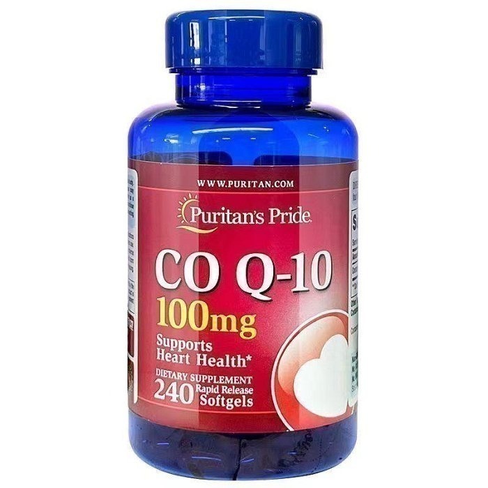 【現貨】coQ10普麗普萊輔酶q10 全系列 100mg，200mg，400mg美商Puritan＇s Pride-規格圖10