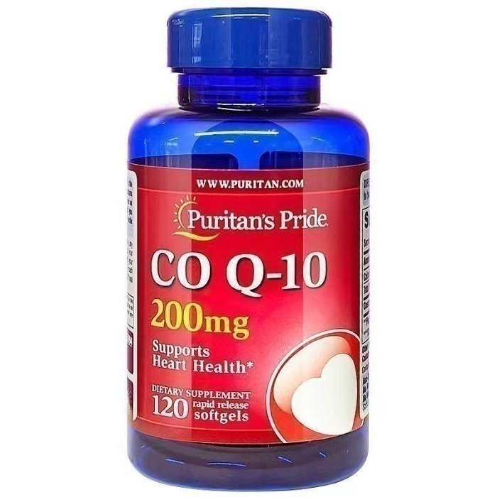 【現貨】coQ10普麗普萊輔酶q10 全系列 100mg，200mg，400mg美商Puritan＇s Pride-規格圖10