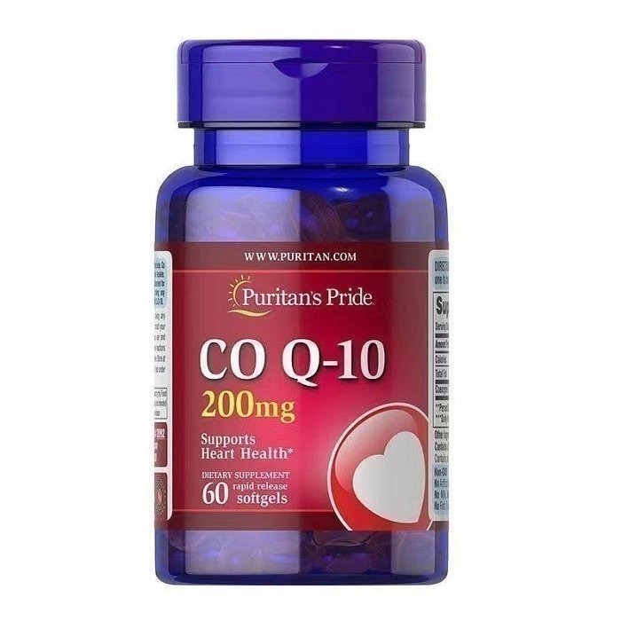 【現貨】coQ10普麗普萊輔酶q10 全系列 100mg，200mg，400mg美商Puritan＇s Pride-規格圖10