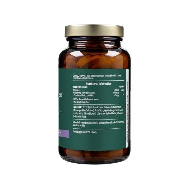 【現貨】28年12月新版荷柏瑞hb三倍水解膠原蛋白高含量180粒 英國 Collagen With Vitamin C-細節圖2