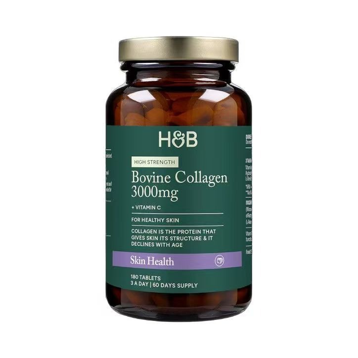 【現貨】28年12月新版荷柏瑞hb三倍水解膠原蛋白高含量180粒 英國 Collagen With Vitamin C-規格圖6
