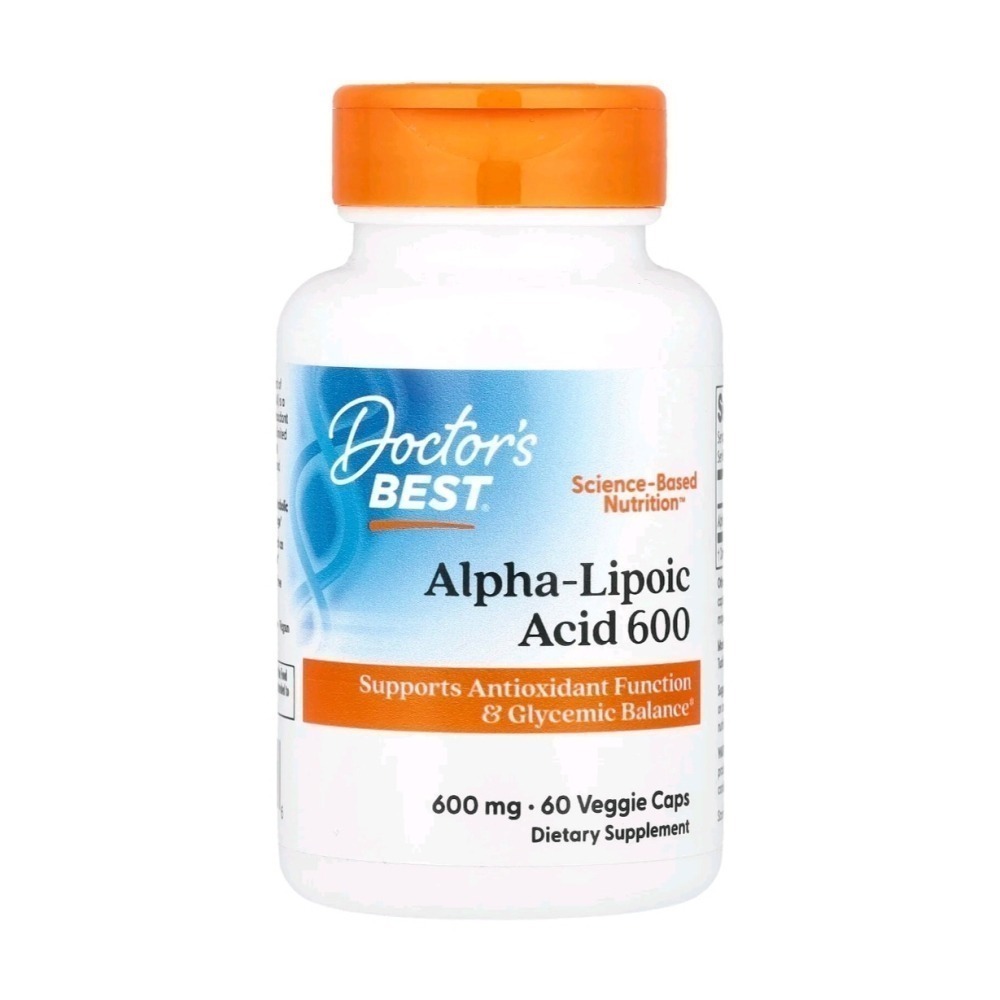 【現貨】Doctor＇s Best阿爾法α-硫辛酸Alpha Lipoic Acid，150mg，300mg，600mg-細節圖6