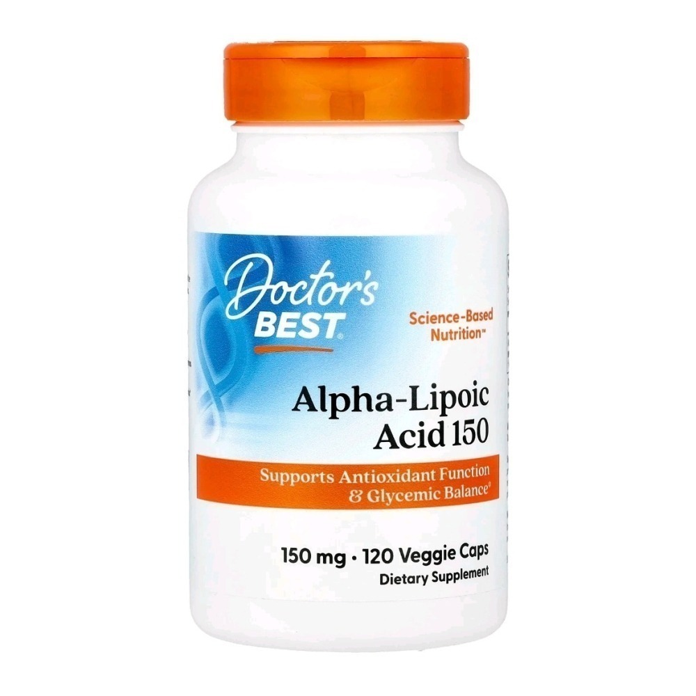【現貨】Doctor＇s Best阿爾法α-硫辛酸Alpha Lipoic Acid，150mg，300mg，600mg-細節圖11