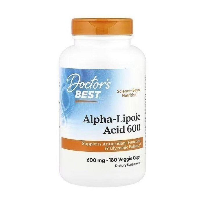 【現貨】Doctor＇s Best阿爾法α-硫辛酸Alpha Lipoic Acid，150mg，300mg，600mg-細節圖4