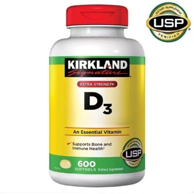 【現貨】Costco Kirkland D3 ,好市多 d3 柯克蘭 600粒/360粒-規格圖2