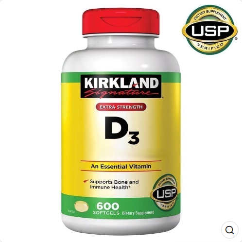 【現貨】Costco Kirkland D3 ,好市多 d3 柯克蘭 600粒/360粒-規格圖2
