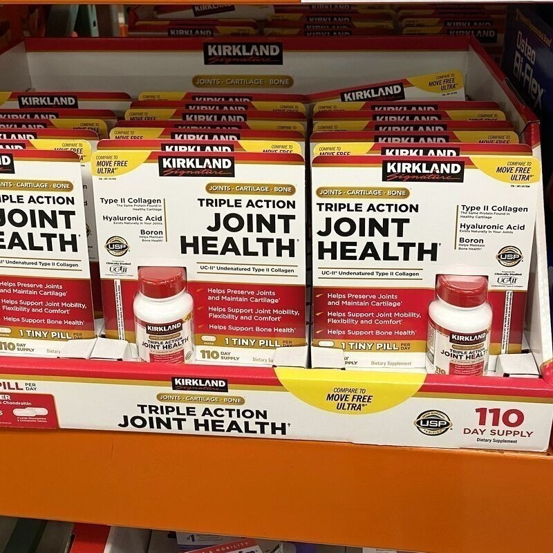 【現貨快速達】美國Kirkland科克蘭 非變性第二型膠原蛋白肽110粒UC2骨膠原蛋白肽UC-Ⅱ 三效關節軟骨膝蓋營養-細節圖8