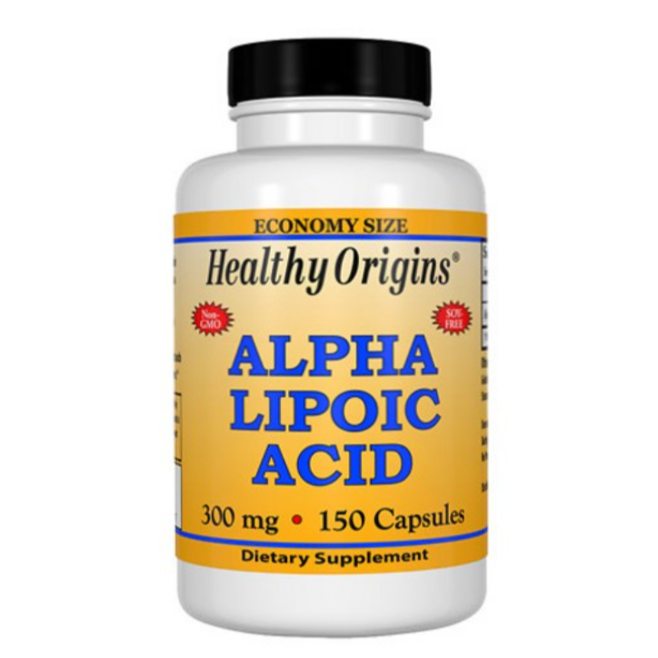 現貨α硫辛酸300mg/600mg150粒alpha-Lipoic Acid搭維C穀胱甘肽Healthy Origins-規格圖4