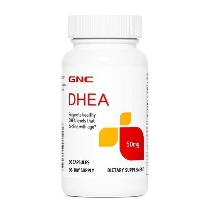 【現貨快速達】GNC健安喜脫氫表雄酮25mg /50mg，90粒青春素DHEA超級荷爾蒙-細節圖2