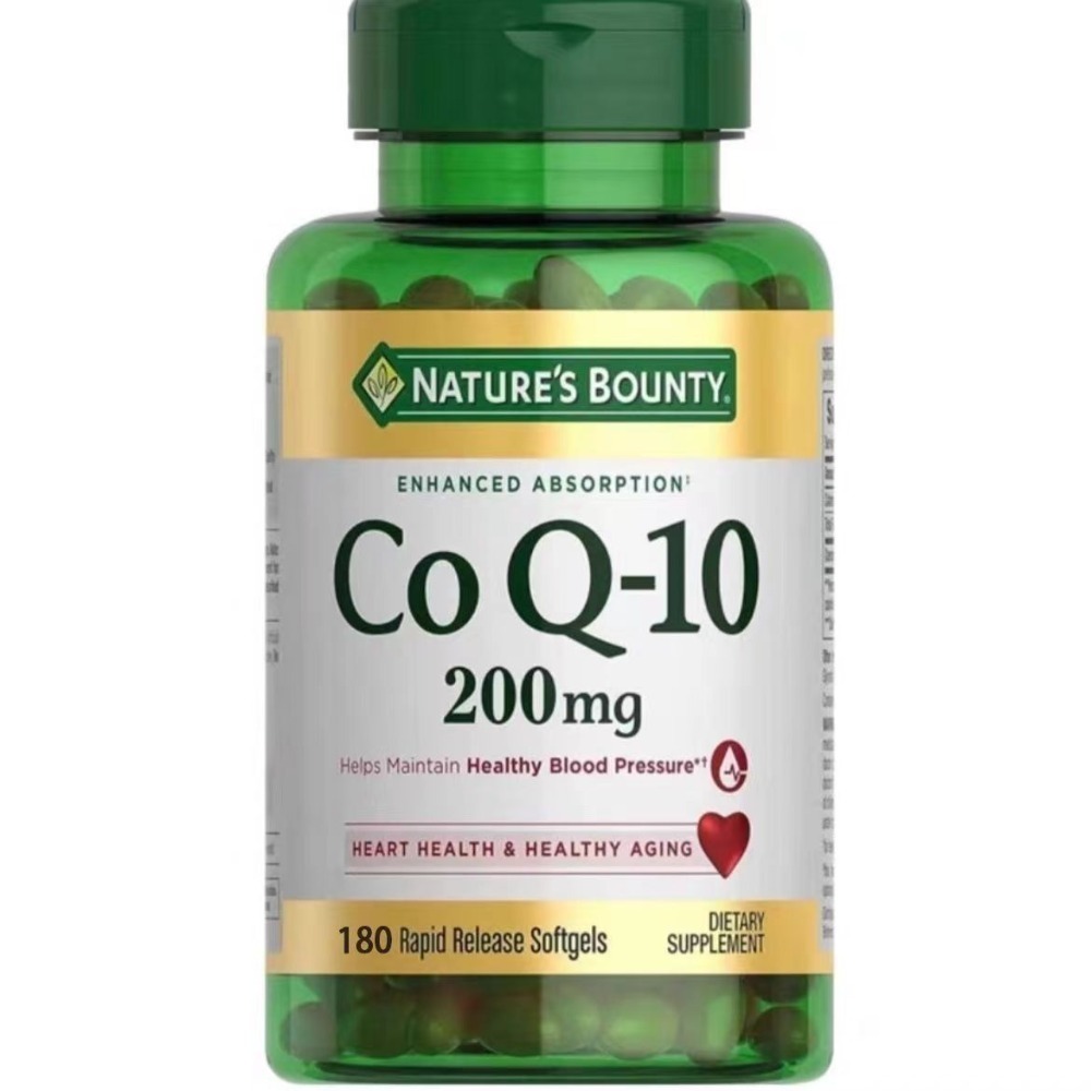 自然之寶輔酶q10.卵磷脂.米糠油CoQ-10美商100mg/200mg/400mg-規格圖8