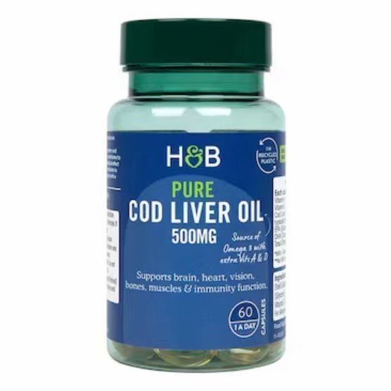 規格全系列荷柏瑞HB富含DHA鱈魚肝油EPA歐米伽3維生素AD深海魚油高濃度英商COD LIVER OIL-規格圖5