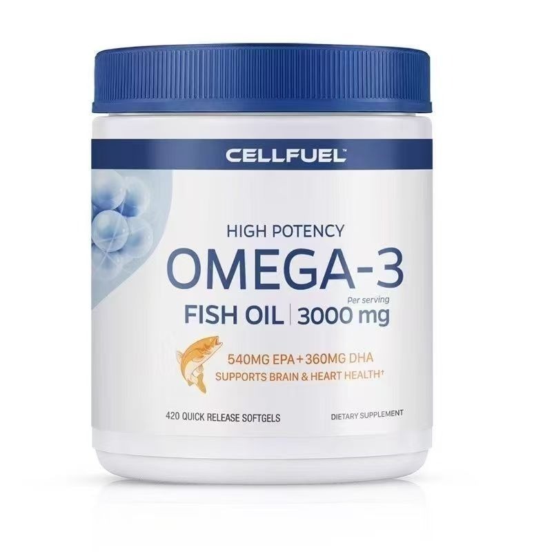【現貨】納豆激酶60粒*2瓶+歐米伽3深海魚油420粒套裝0mega3成人DHA美商EPA-細節圖5
