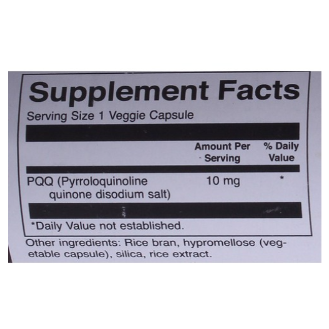 【現貨】美國swanson PQQ 粒線體 10mg，20mg，30粒-細節圖3