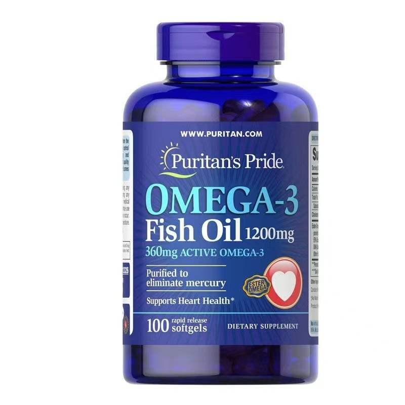 EPA歐米伽3魚油DHA軟膠1200mg進階款200粒/100粒 普麗普萊美國深海魚油omega3-規格圖4