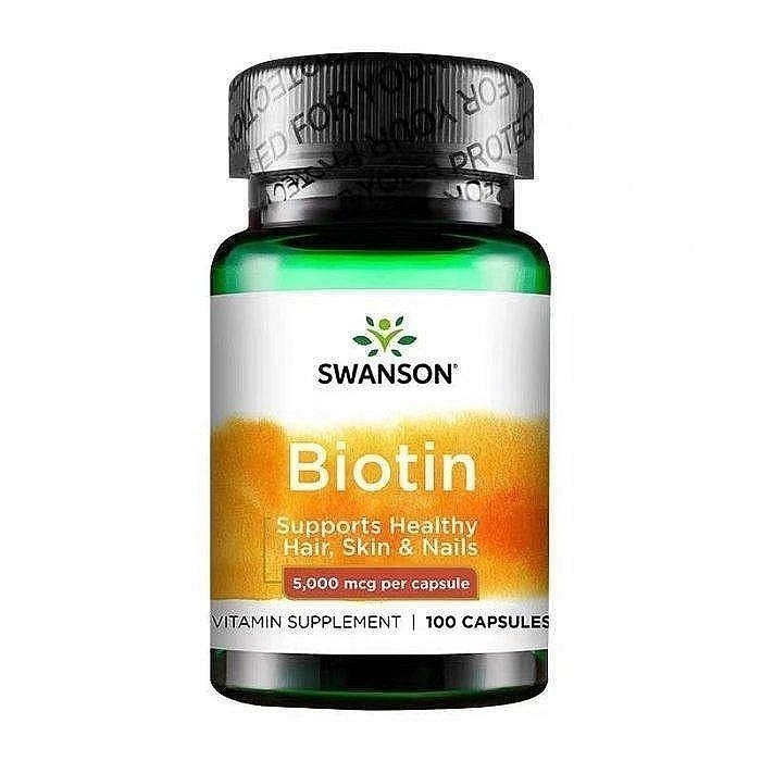 【現貨】Biotin頭髮皮膚指甲Hair, Skin & Nails生物素10mg60粒/5mg100粒維他B7H輔酶R-規格圖3