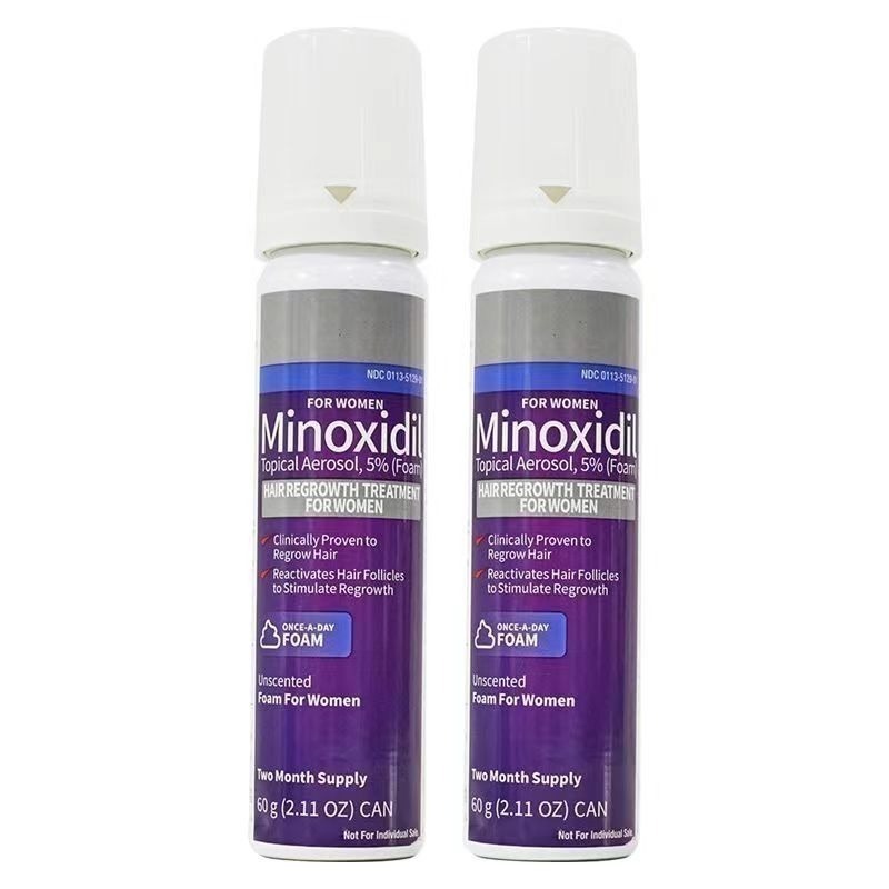 【現貨】美國kirkland科克蘭好市多女士頭髮頭皮髮根毛囊慕斯泡沫強效5%單瓶60g*6瓶/盒-規格圖4