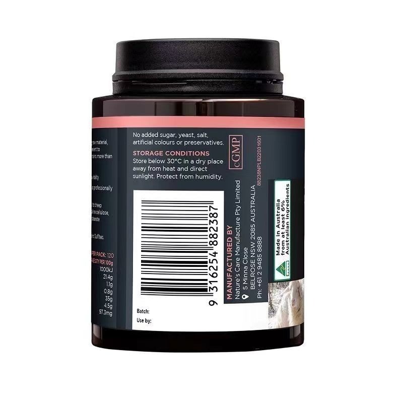 【現貨快速達】羊胎盤菁華5000mg120粒Nature＇sCare澳商AUSTRALIA SHEEP PLACENTA-細節圖2
