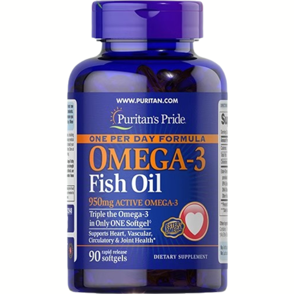 【現貨】EPA歐米伽3魚油DHA軟膠1400mg黑鑽級90粒，120粒普麗普萊美國深海魚油omega3-細節圖3