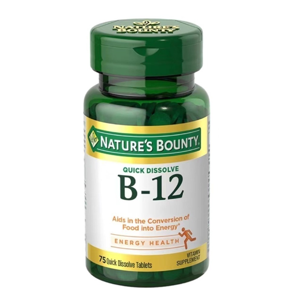 自然之寶維生素B12維他命 鈷胺素 美商NATURE＇S BOUNTY QUICK DISSOLVE-規格圖5