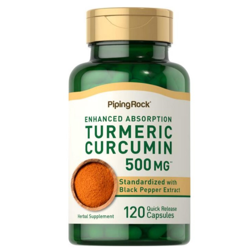 【現貨】規格全系列PipingRock薑黃Turmeric薑黃素Curcumin黑胡椒blackPepper黑胡椒鹼-細節圖6