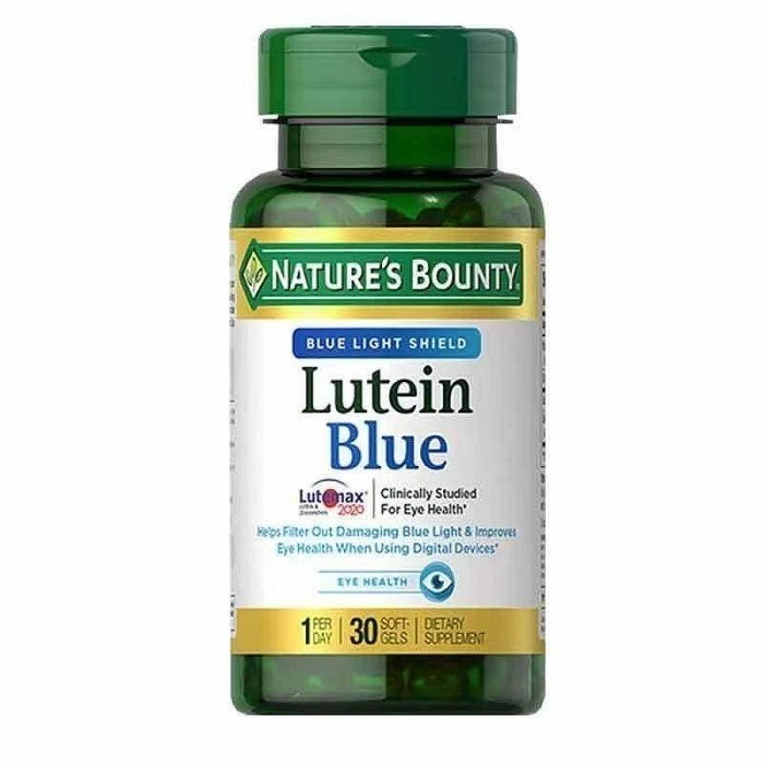 【現貨】自然之寶葉黃玉米黃美國NATURE＇S BOUNTY BLUE LIGHT SHIELD Lutein Blue-細節圖2