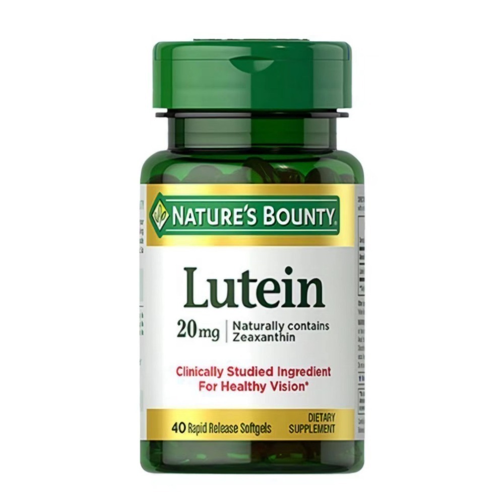 【現貨】自然之寶葉黃玉米黃美國NATURE＇S BOUNTY BLUE LIGHT SHIELD Lutein Blue-規格圖4