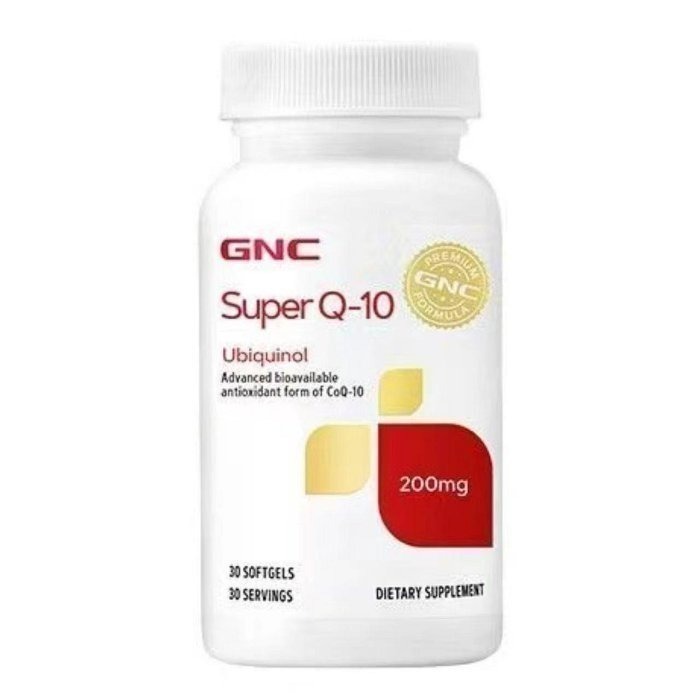 GNC健安喜coQ10輔酶q10全系列 100mg/200mg/400mg Super泛醇還原型100mg/200mg-規格圖7