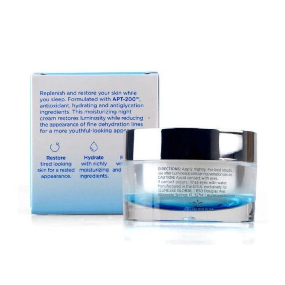 Jeunesse 美商 婕斯 乳霜 Luminesce 晚霜30ML夜霜修護霜官網正品-細節圖2