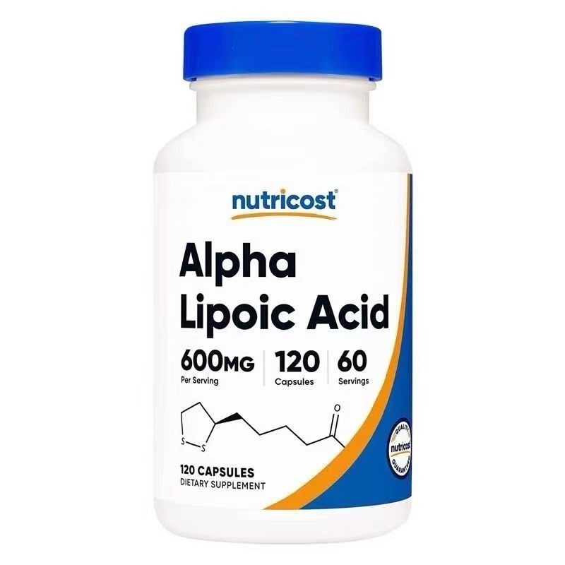 美國Nutricost Alpha Lipoic Acid阿爾法α硫辛酸，每粒300mg，240粒/120粒-細節圖5