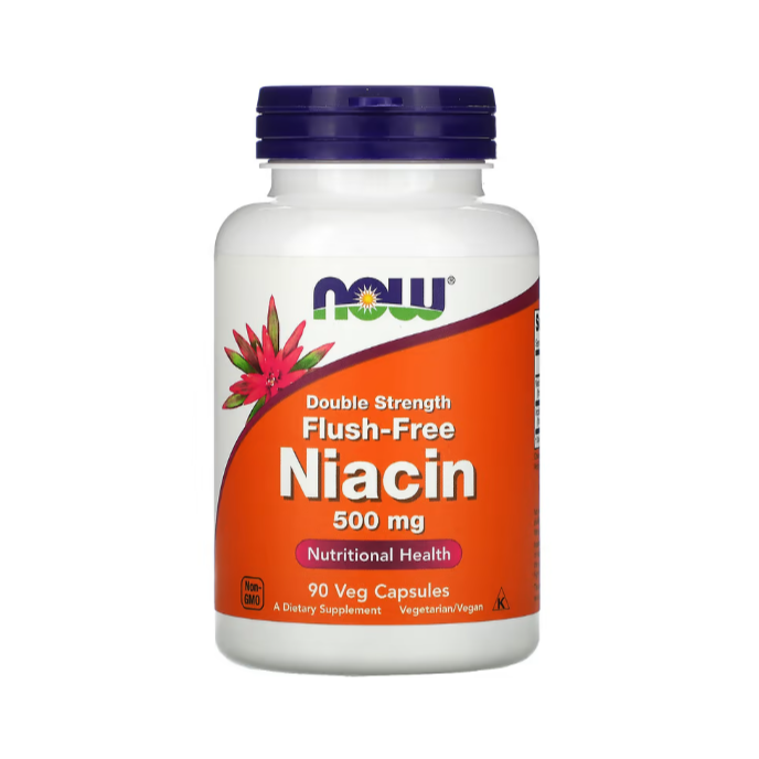 【現貨快速達】美國NOW Foods Niacin，250毫克，500毫克 菸鹼酸維生素B3煙酸緩釋Flush-Free-細節圖6