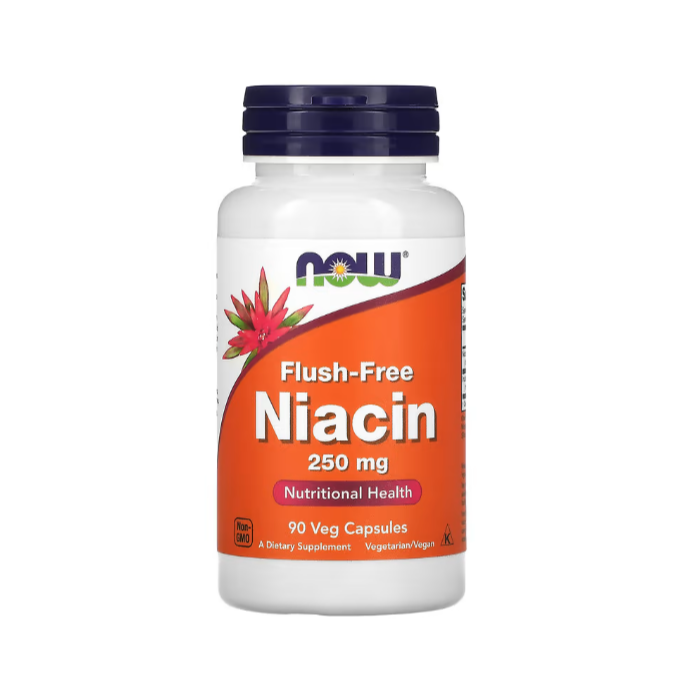 【現貨】美國NOW Foods Niacin，250毫克，500毫克 菸鹼酸維生素B3煙酸緩釋Flush-Free-細節圖4