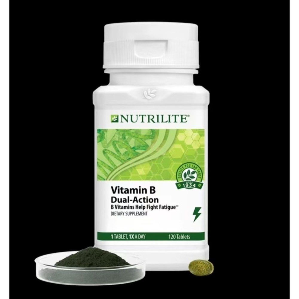 現貨amway安麗螺旋藻8大維他B群120粒美國本土版NUTRILITE紐崔萊vitamin B dual-action-細節圖6