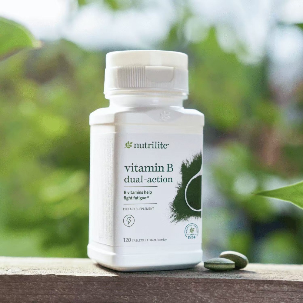 現貨amway安麗螺旋藻8大維他B群120粒美國本土版NUTRILITE紐崔萊vitamin B dual-action-細節圖2