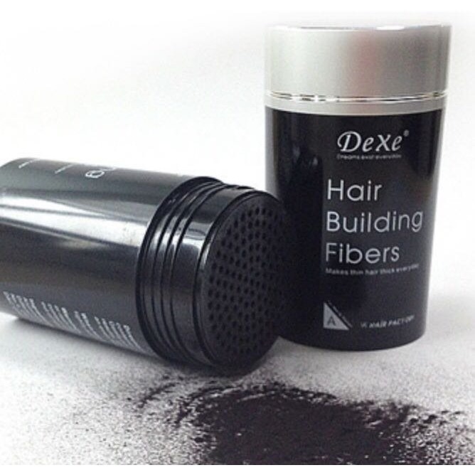 英國Dexe髮纖維增髮神奇胡椒粉纖維式假髮22g(黑色深棕色中棕色淺棕色)瞬間增髮纖維頭髮纖維粉髮際線粉黛蔻絲增髮粉-細節圖5
