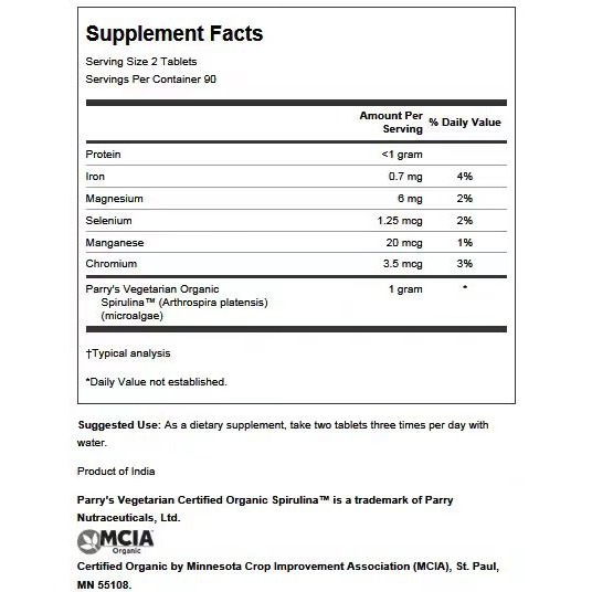 【現貨快速達】swanson美國Support專利螺旋藻菁華藍藻500MG180粒藍綠藻綠色食品配方-細節圖4
