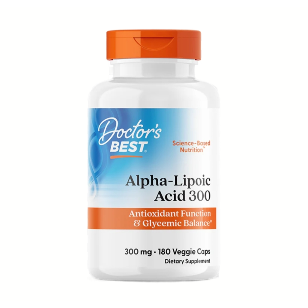 【現貨快速達】Doctor＇s Best阿爾法α-硫辛酸Alpha Lipoic Acid，300mg，180粒-細節圖3